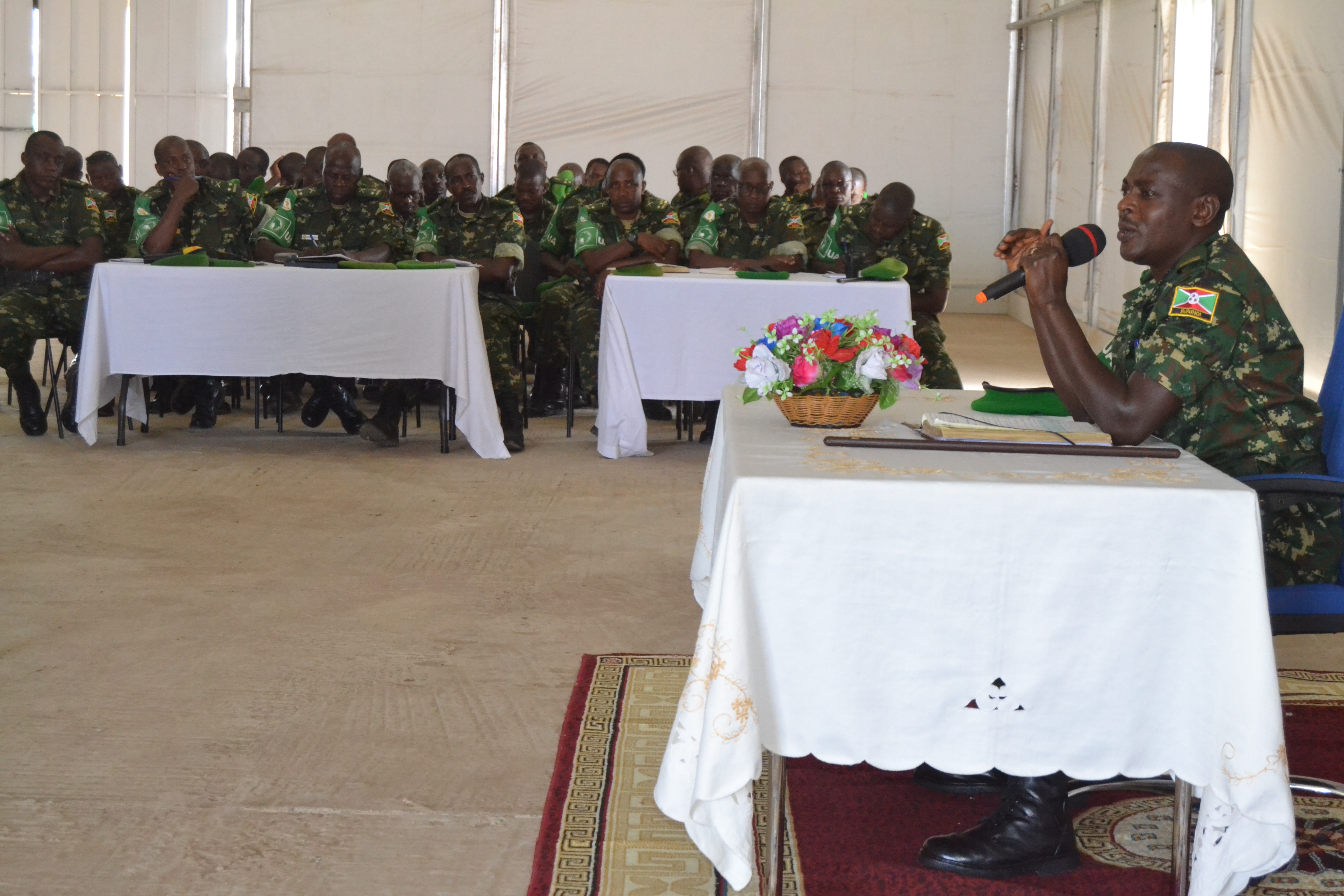 Les militaires burundais de l’AMISOM