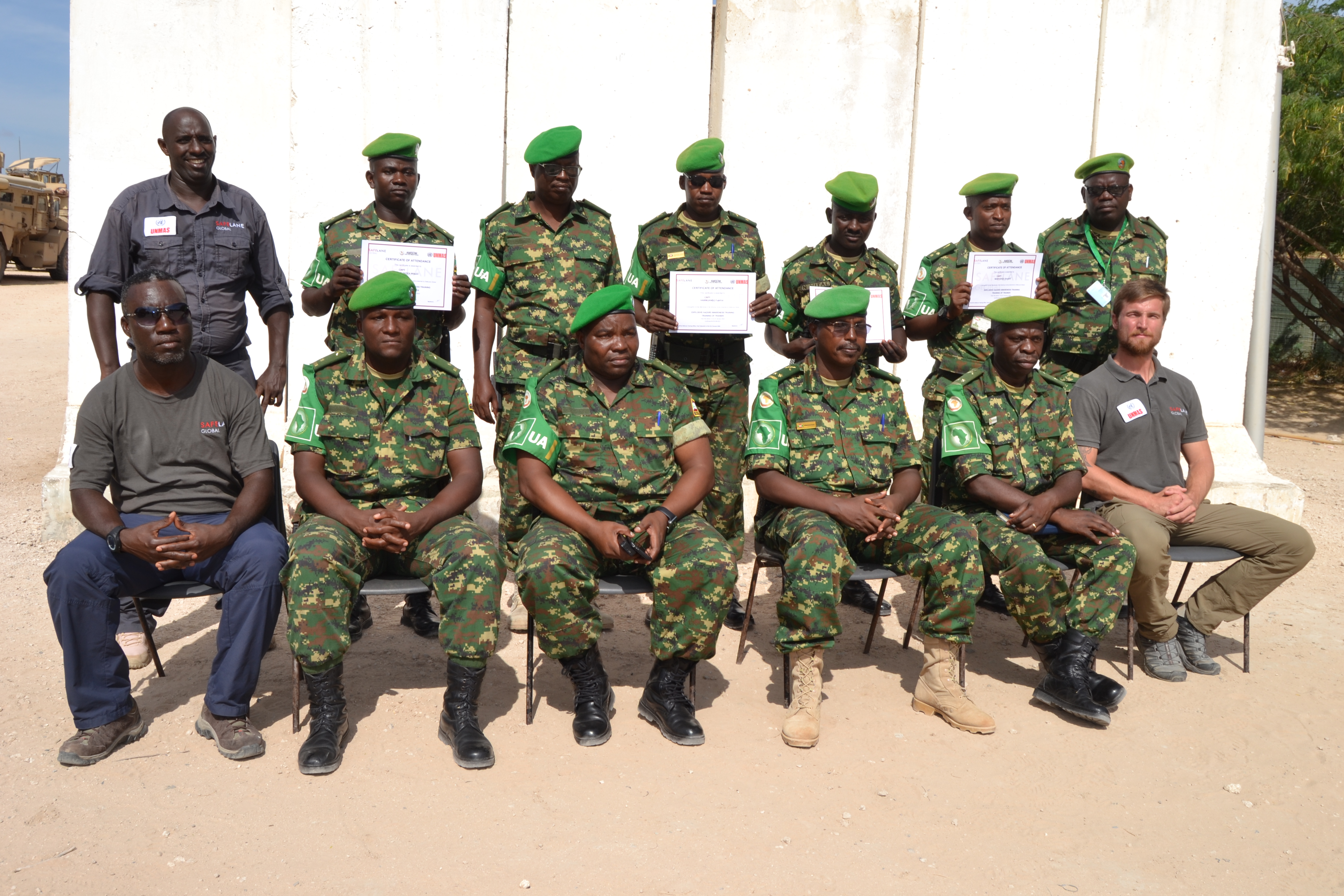 Le contingent burundais prend des mesures fortes