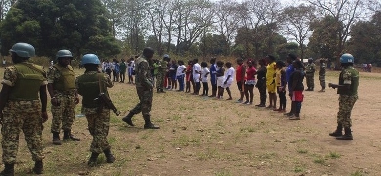 Contingent burundais de la MINUSCA dans la mise en œuvre de l’instauration de l’autorité de l’Etat 