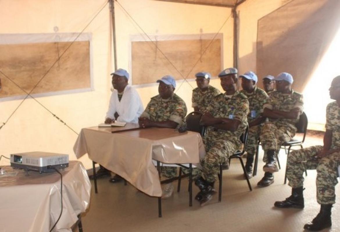 Se prévenir contre le coronavirus,  une préoccupation du contingent burundais de la MINUSCA