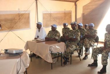 Se prévenir contre le coronavirus,  une préoccupation du contingent burundais de la MINUSCA